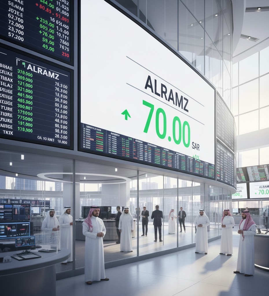 اكتتاب الرمز للعقارات يُحسم عند 70 ريال… تغطية ضخمة تتجاوز 11 مرة